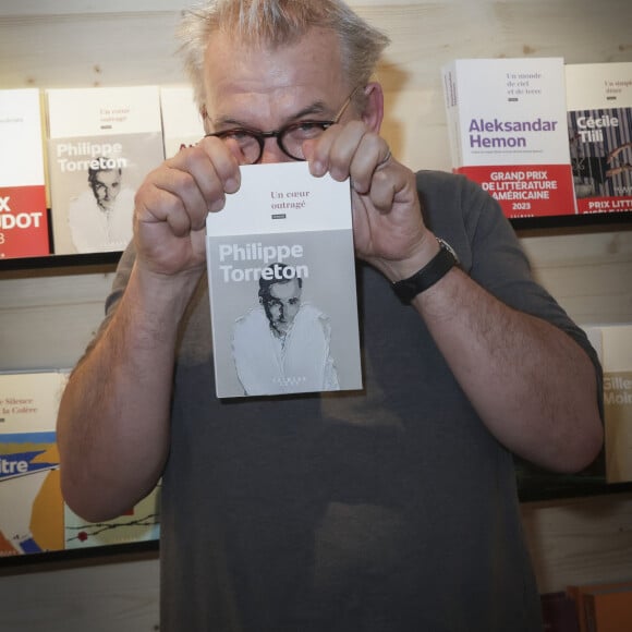 Philippe Torreton lors du Festival du Livre de Paris , France, le 12 avril 2024. © Jack Tribeca / Bestimage