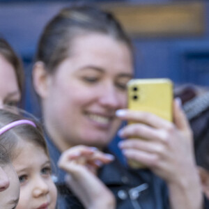 Le prince William, prince de Galles, et Catherine (Kate) Middleton, princesse de Galles, en visite à Birmingham, le 20 avril 2023. 