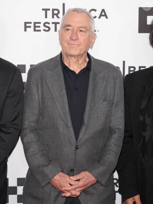 Robert De Niro lors de la projection du film "Heat" suivie d'un débat lors du festival du film de Tribeca à New York City, New York, Etats-Unis, le 17 juin 2022.