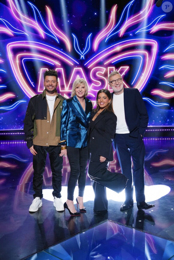 Elle a retrouvé Kev Adams, Inès Reg et Laurent Ruquier
Kev Adams, Inès Reg, Chantal Ladesou et Laurent Ruquier, les enquêteurs de "Mask Singer 2024'