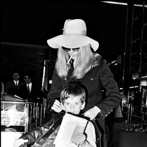 Catherine Deneuve et son fils Christian Vadim (archive)