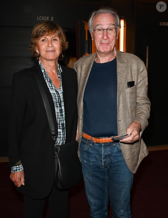 Voici des photos de leurs différentes apparitions publiques ensemble.
Exclusif - Bernard Le Coq avec sa femme Martine - People à la 100ème du spectacle de Vincent Dedienne "Un soir de gala" aux théâtre Marigny à Paris le 27 juin 2022. © Coadic Guirec/Bestimage 