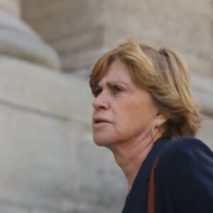 Bernard le Coq et sa femme Martine - Obsèques de Jean-Marc Thibault en l'église Saint-Roch à Paris le 11 juin 2017. 