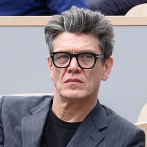 Marc Lavoine dans les tribunes lors des Internationaux de France de tennis à Roland Garros le 31 mai 2022 à Paris. Laurent Zabulon/ABACAPRESS.COM