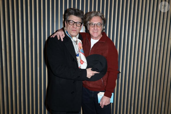 Marc Lavoine et Francois Cluzet assistent à l'avant-première de "Seule la Terre est éternelle" à l'UGC Danton, à Paris, le 22 mars 2022. Jerome Domine/ABACAPRESS.COM