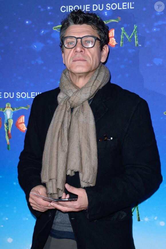 Marc Lavoine assiste à la première VIP de Totem du Cirque du Soleil à Paris, le 30 octobre 2018. Aurore Marechal/ABACAPRESS.COM