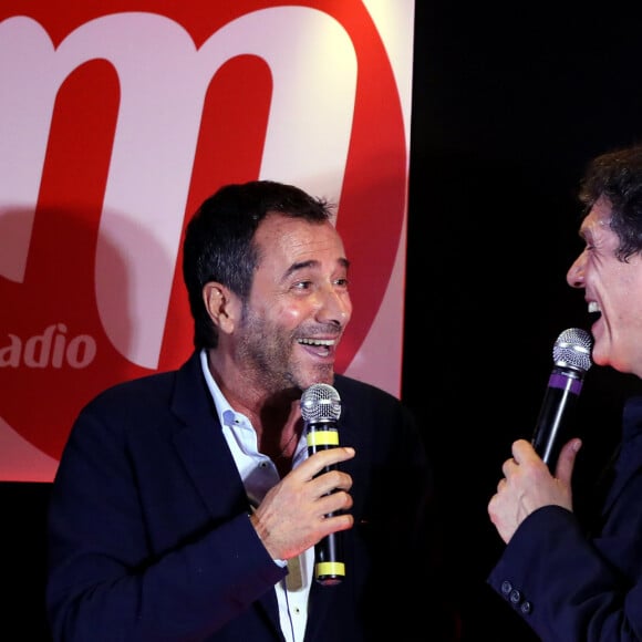 Exclusif - Bernard Montiel - Concert privé de Marc Lavoine organisé par M Radio sur un bateau mouche qui naviguait sur la Seine à Paris, le 12 juin 2018. © Dominique Jacovides/Bestimage 