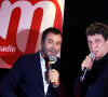 Exclusif - Bernard Montiel - Concert privé de Marc Lavoine organisé par M Radio sur un bateau mouche qui naviguait sur la Seine à Paris, le 12 juin 2018. © Dominique Jacovides/Bestimage 