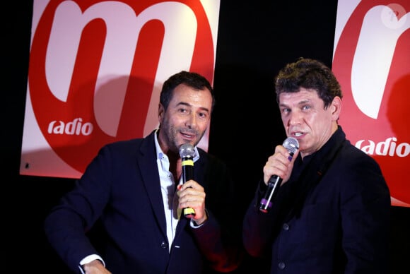 Exclusif - Bernard Montiel - Concert privé de Marc Lavoine organisé par M Radio sur un bateau mouche qui naviguait sur la Seine à Paris, le 12 juin 2018. © Dominique Jacovides/Bestimage 