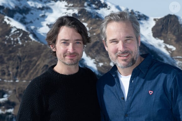 Hubert Benhamdine et Fabrice Deville assistent au Photocall de la série "Un Si Grand Soleil" lors du 22ème Festival des Créations Télévisuelles de Luchon à Luchon, le 8 février 2020. Aurore Marechal/ABACAPRESS.COM