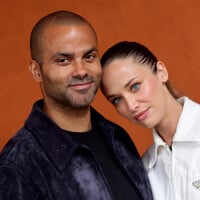 PHOTOS Tony Parker complice avec sa chérie Agathe à Roland-Garros, non loin de son ex Alizé Lim