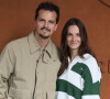 C'est toujours l'amour fou pour Juan Arbelaez et sa belle Cassandre.
Juan Arbelaez et sa compagne Cassandre Verdier au village lors des Internationaux de France de tennis de Roland Garros 2024, à Paris, France. © Jacovides-Moreau/Bestimage