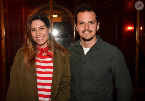 Auparavant, le charmant Colombien était uni à Laury Thilleman. 
Exclusif - Juan Arbelaez et sa femme Laury Thilleman (Miss France 2011) - Générale du chanteur Amir Haddad, seul-en-scène dans la pièce "Sélectionné" mise en scène par S. Suissa au théâtre Edouard VII à Paris le 28 mars 2022. © Veeren/Bestimage