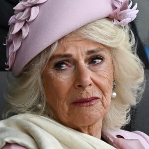 La reine Camilla était très émue ce mercredi.
Le roi Charles III d'Angleterre et la reine consort Camilla Parker Bowles - La famille royale d'Angleterre lors des commémorations du 80ème anniversaire du débarquement (D-Day) à Portsmouth. © Dylan Martinez / Pool / Bestimage 