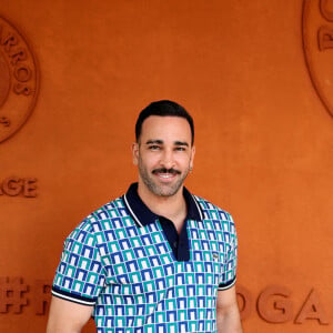 Adil Rami - Célébrités au village des Internationaux de France de tennis de Roland Garros 2024 à Paris le 6 juin 2024. © Jacovides / Moreau / Bestimage 