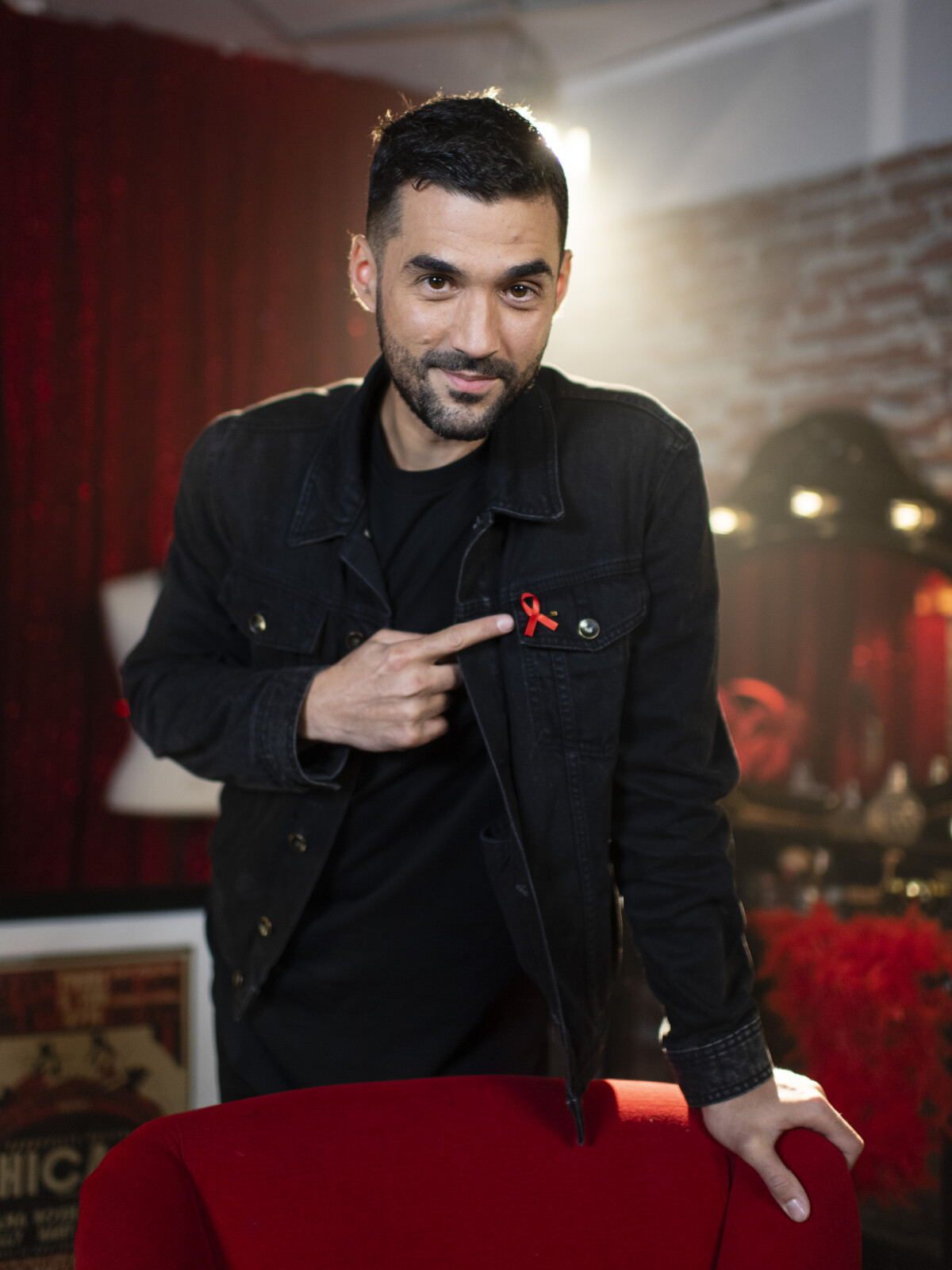 Photo : Exclusif - Florent Mothe - Backstage de l'enregistrement de l ...