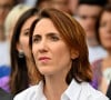 Elle avait déjà été élue députée européenne cinq ans plus tôt
Valérie Hayer, la tête de liste de Renaissance, durant le dernier meeting de campagne de Renaissance, la liste de la majorité présidentielle, à Nice, le 6 juin 2024, pour les élections européennes 2024. Les élections européennes permettent aux citoyens européens de désigner leurs représentants au Parlement européen. Les prochaines élections européennes auront lieu entre le 6 et le 9 juin 2024, en fonction de la règlementation électorale de chaque pays. Les électeurs français seront appelés aux urnes le dimanche 9 juin 2024 (samedi 8 juin pour le continent américain et les Caraïbes) pour élire les représentants français. Les députés européens sont élus au suffrage universel direct à un tour. © Bruno Bebert / Bestimage 