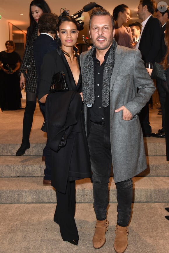 Jean Roch et sa femme Anaïs Monory Pedri - Dîner de gala au profit de l'association "Maïsha Africa" de Sonia Rolland, qui vient en aide aux enfants du Rwanda, au Pavillon Gabriel, à Paris, France, le 17 décembre 2018© Gorassini-Moreau/Bestimage