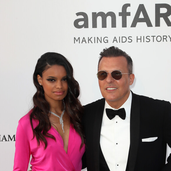 Anaïs Monory Pedri, Jean Roch - Photocall de la soirée "amfAR Gala Cannes 2018" à l'Eden Roc au Cap d'Antibes, le 17 mai 2018. © Jacovides/Borde/Moreau/Bestimage