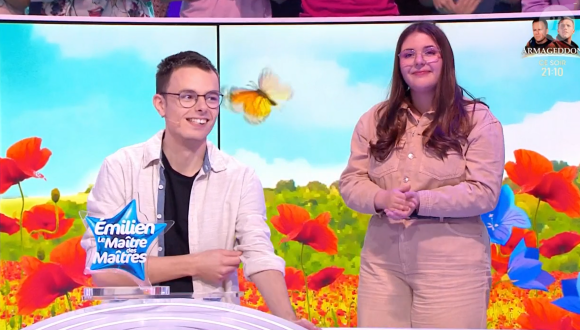 Sa compagne Jessica était sur le plateau
Emilien se confie sur son couple avec Jessica dans "Les 12 Coups de midi", le 11 juin 2024, sur TF1