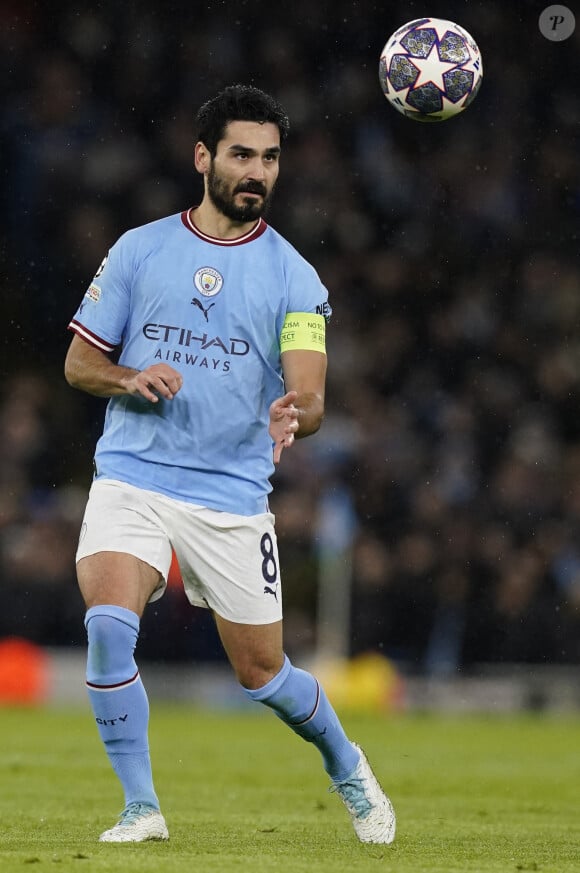 İlkay Gündoğan - Football - Match de Ligue Des Champions 2023 (LDC) "Manchester City - RB Leipzig (7-0)" à l'Etihad Stadium, le 14 mars 2023. 