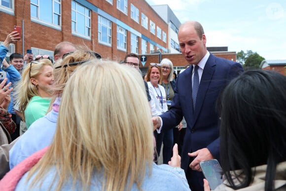 Prince William en visite à Cardiff le 11 juin 2024 Photo : Geoff Caddick/WPA-Pool