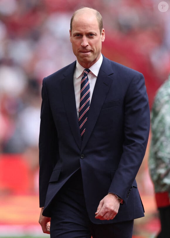 Le peuple britannique est-il en danger ? La famille royale a-t-elle reçu des menaces ?
Le prince William, prince de Galles assiste à la finale de la coupe Emirates FA entre Manchester United et Manchester City au stade de Wembley à Londres. © Imago / Panoramic / Bestimage 