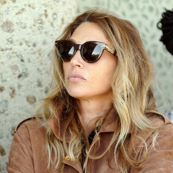 Laura Smet assiste à l'inauguration de la cabine de plage dédiée à Bérénice Bejo lors du 32e Festival du film britannique de Dinard - Deuxième jour, le 30 septembre 2021 à Dinard, France. Photo par ABACAPRESS.COM