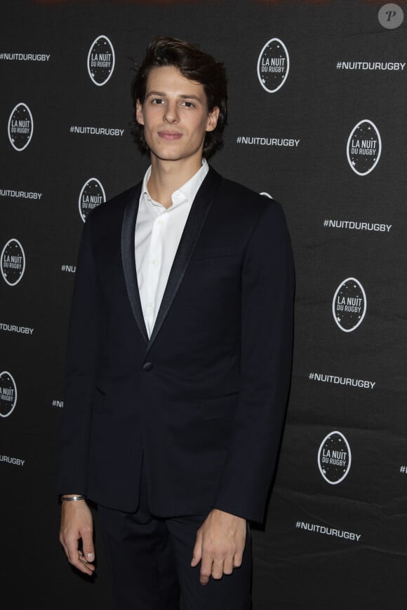 Germain Louvet - 16ème édition de la Nuit du Rugby à l'Olympia, à Paris le 25 novembre 2019. © Pierre Perusseau/Bestimage 