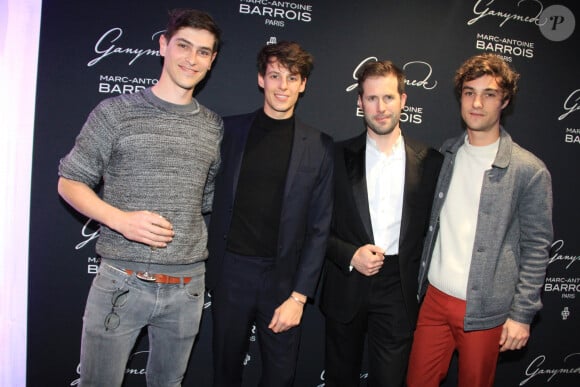 Exclusif - Amaury Baudoin, Germain Louvet, Marc-Antoine Barrois, Pablo Pillaud - Soirée de lancement du nouveau parfum de Marc-Antoine Barrois "Ganymede" à Paris le 17 avril 2019. © Philippe Baldini/Bestimage