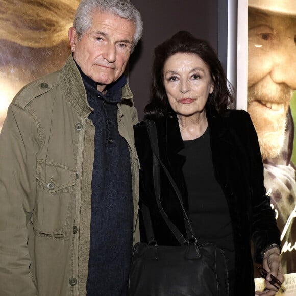 Claude Lelouch et Anouk Aimée à l'avant première du film "Les plus belles années d'une vie" au cinéma des Cinéastes à Paris, France, le 21 mai 2019. © Cédric Perrin/Bestimage