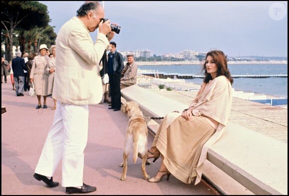 Michel Piccoli et Anouk Aimée au Festival de Cannes 1980