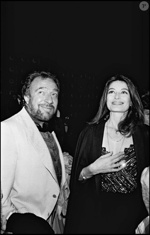 Anouk Aimée et Ugo Tognazzi au Festival de Cannes