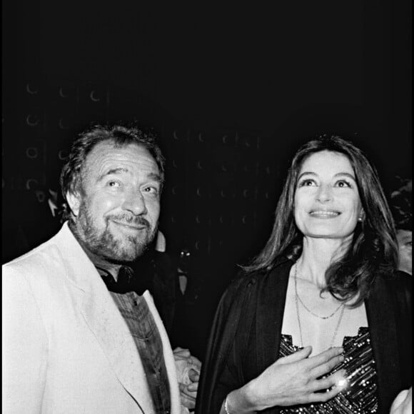 Anouk Aimée et Ugo Tognazzi au Festival de Cannes