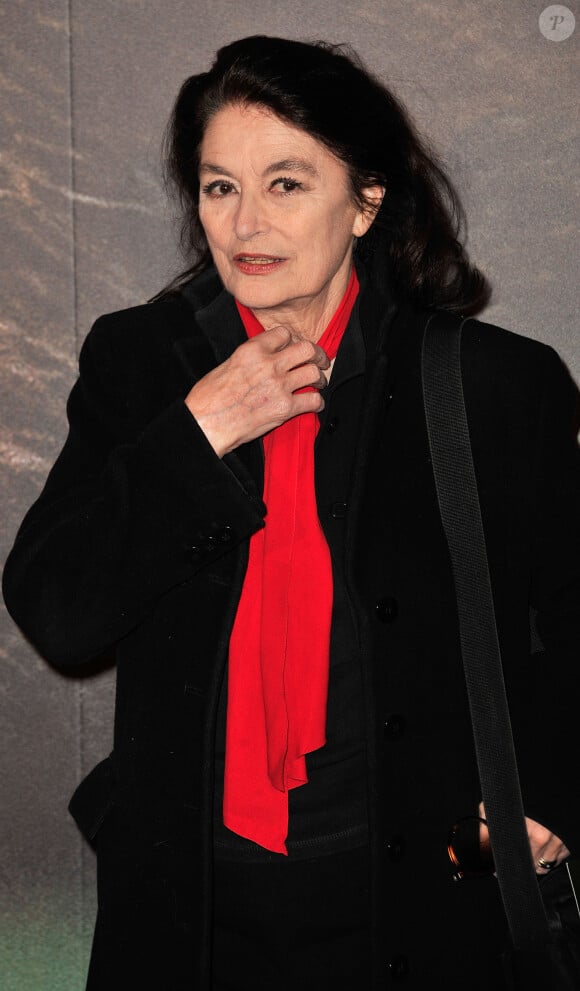 Anouk Aimée - Première de 'Chimpanzes' au Grand Rex à Paris le 12 fevrier 2013.