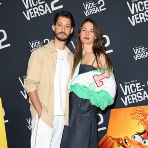 Pierre Niney et compagne Natasha Andrews - Avant-première du film "Vice-versa 2" au cinéma Le Grand Rex à Paris le 16 juin 2024. © Coadic Guirec/Bestimage