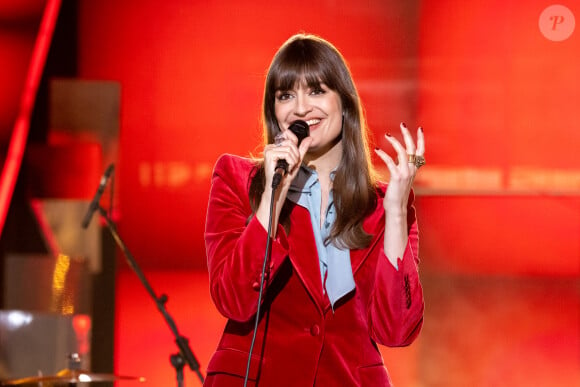 Exclusif - No Web - Clara Luciani - Enregistrement de l'émission "La grande soirée du 31" à Chantilly" au Château de Chantilly, diffusée le 31 décembre sur France 2. © Tiziano da Silva-Cyril Moreau / Bestimage