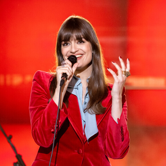 Exclusif - No Web - Clara Luciani - Enregistrement de l'émission "La grande soirée du 31" à Chantilly" au Château de Chantilly, diffusée le 31 décembre sur France 2. © Tiziano da Silva-Cyril Moreau / Bestimage