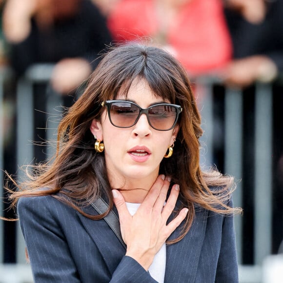 Nolwenn Leroy - Arrivées aux obsèques de l'auteure-compositrice-interprète et actrice française Françoise Hardy au crématorium du cimetière du Père-Lachaise à Paris, France, le 20 juin 2024. © Jacovides-Moreau/Bestimage