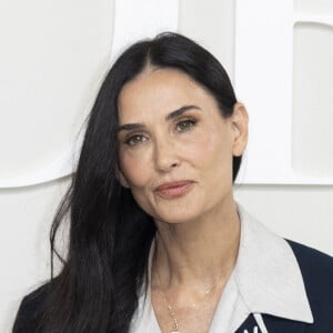 Demi Moore - Photocall du défilé DIOR "Collection Homme Prêt-à-Porter Printemps/Eté 2025" lors de la Fashion Week de Paris, le 21 juin 2024. © Borde/Rindoff/Bestimage 