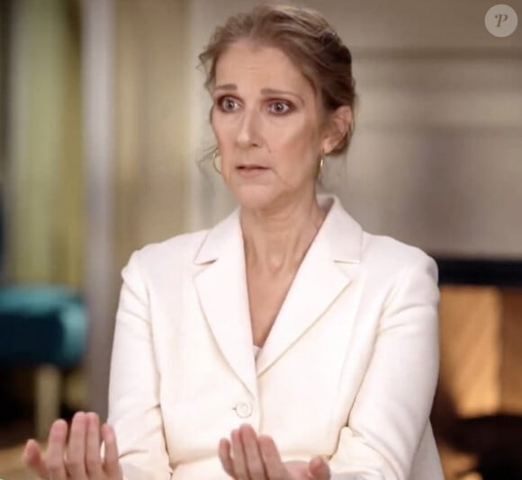 Pour rappel, la chanteuse est atteinte du syndrome de l'homme raide
Céline Dion Today / NBC