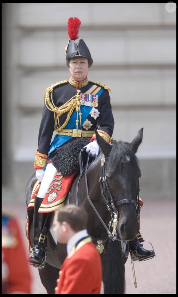 La princesse Anne à Londres lors du Trooping the Colour (archive)