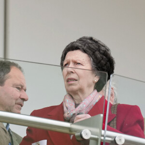 ainsi que Peter
Peter Phillips et sa mère la princess Anne à la Cheltenham Festival Gold Cup Day le 15 mars 2024