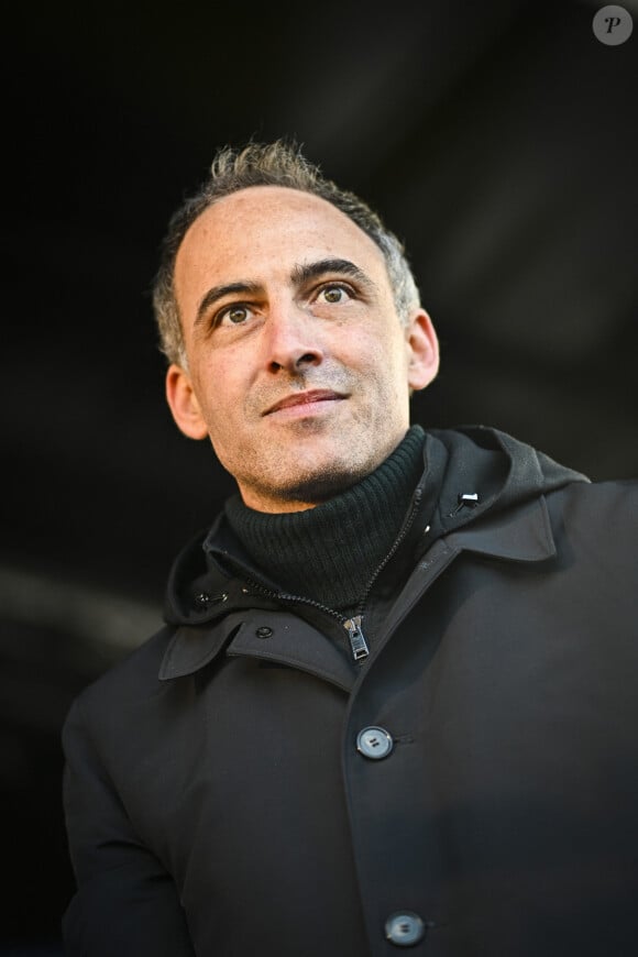 Raphael Glucksmann (Député Européen) - Les politiques lors de la manifestation de soutien au peuple ukrainien, place de la République à Paris, suite à l'entrée en guerre de la Russie envers l'Ukraine. Le 5 mars 2022 © JB Autissier / Panoramic / Bestimage