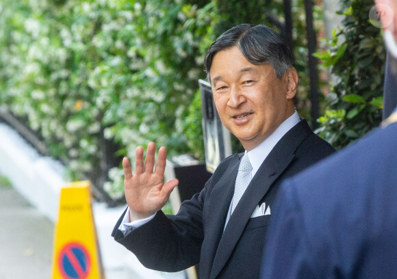 L'empereur Naruhito et l'impératrice Masako quittent leur hôtel avant la cérémonie d'accueil du roi d'Angleterre, le 25 juin 2024. © Tayfun Salci / ZumaPress / Bestimage  June 25, 2024, London, England, United Kingdom: Emperor of Japan NARUHITO leaves his hotel in central London ahead of ceremonial welcoming by King commencing the state visit of the emperor. (Credit Image: © Tayfun Salci/ZUMA Press Wire) 