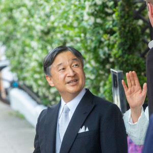 L'empereur Naruhito et l'impératrice Masako quittent leur hôtel avant la cérémonie d'accueil du roi d'Angleterre, le 25 juin 2024. © Tayfun Salci / ZumaPress / Bestimage  June 25, 2024, London, England, United Kingdom: Emperor of Japan NARUHITO leaves his hotel in central London ahead of ceremonial welcoming by King commencing the state visit of the emperor. (Credit Image: © Tayfun Salci/ZUMA Press Wire) 