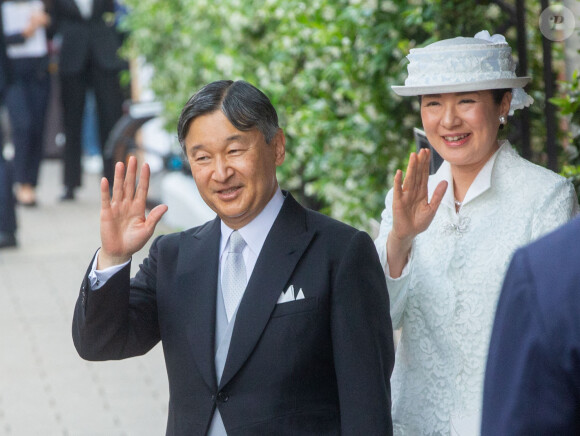 L'empereur Naruhito et l'impératrice Masako quittent leur hôtel avant la cérémonie d'accueil du roi d'Angleterre, le 25 juin 2024. © Tayfun Salci / ZumaPress / Bestimage  June 25, 2024, London, England, United Kingdom: Emperor of Japan NARUHITO and. Empress MASAKO leave their hotel in central London ahead of ceremonial welcoming by King commencing the state visit of the emperor. (Credit Image: © Tayfun Salci/ZUMA Press Wire) 