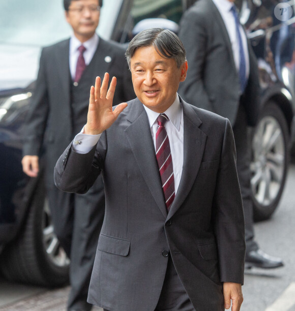 L'empereur Naruhito du Japon à son arrivée à la maison du Japon à Londres. Le 23 juin 2024 © Tayfun Salci / Zuma Press / Bestimage 