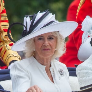 L'impératrice du Japon Masako porte un masque lors du trajet en calèche du pavillon royal à Buckingham palace à Londres le 25 juin 2024. © Tayfun Salci/ZUMA Press Wire / Bestimage 