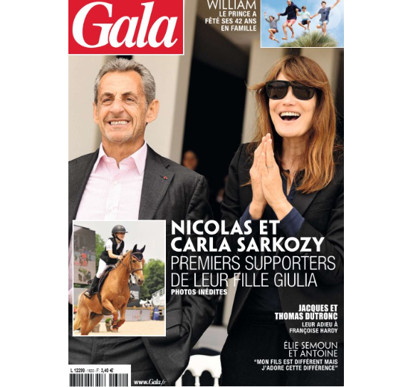 Couverture du magazine Gala, paru le 27 juin 2024
